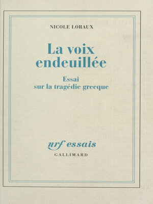 cover image of La voix endeuillée